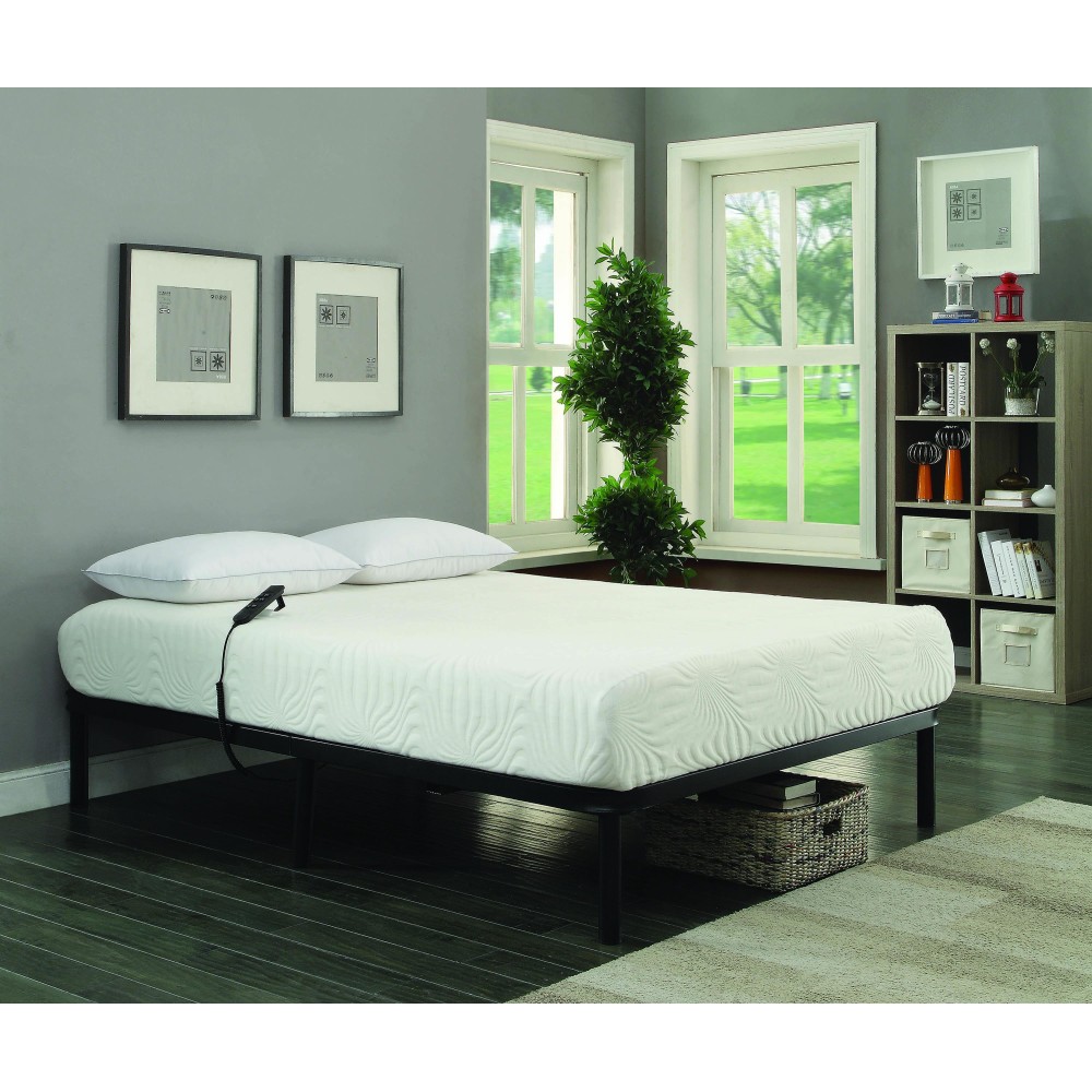 Stanhope Black Adjustable Queen Bed Base