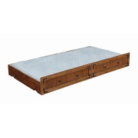 Oakdale Storage Trundle Rustic Honey