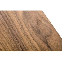 Homeroots Decor 30-Inch Walnut Veneer And Steel Console Table