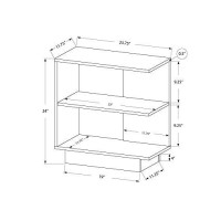 Monarch Specialties AccENT TABLE One Size cAPPUccINO