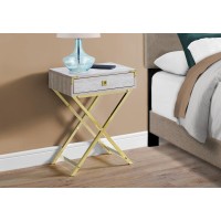 Monarch Specialties ACCENT TABLE One Size BEIGE