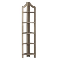 Monarch Specialties BOOKCASE One Size DARK TAUPE