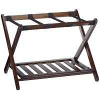 Winsome Remy Shelf Luggage Rack, cappuccino