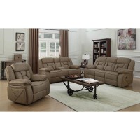 Higgins Upholstered Tufted Living Room Set