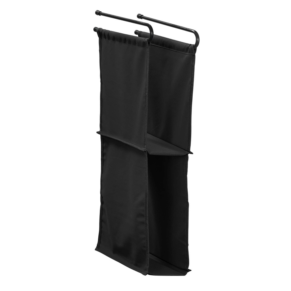 It'S Academic Lockermate Hanging Fabric Locker Shelf, Durable And Removable, Black