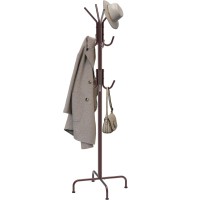 Simple Houseware Standing Coat And Hat Hanger Organizer Rack Bronze