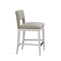 Rowell Taupe Counter Stool