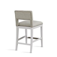 Rowell Taupe Counter Stool