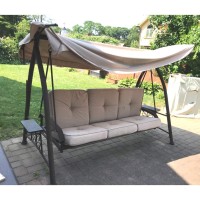 Garden Winds Replacement Canopy Top Cover For The Costco 559273 Swing - Standard 350