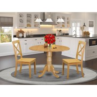 Dining Room Set Oak DLBO3OAKW