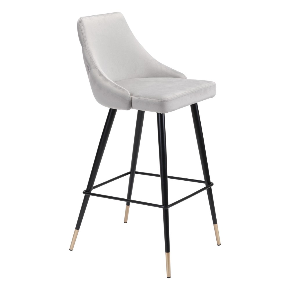 Piccolo Barstool Gray