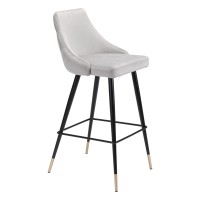 Piccolo Barstool Gray