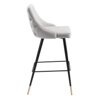 Piccolo Barstool Gray