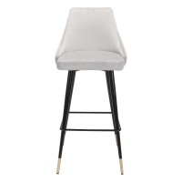 Piccolo Barstool Gray