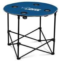 Detroit Lions Round Tailgate Table Alternate