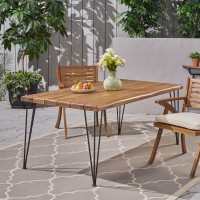 Christopher Knight Home Kama Patio Dining, Rectangular, 72