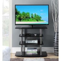 Convenience Concepts Designs2Go No Tools Highboy Tv Stand Black