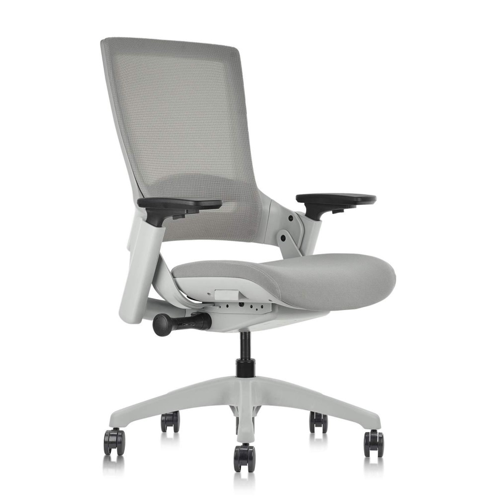 Clatina Office Chair Swivel Executive Chair, Adjustable Ergonomic Computer Chair With 3D Armrest And Lumbar Support, Mesh Backrest Task Chair For Home Office Conference Room