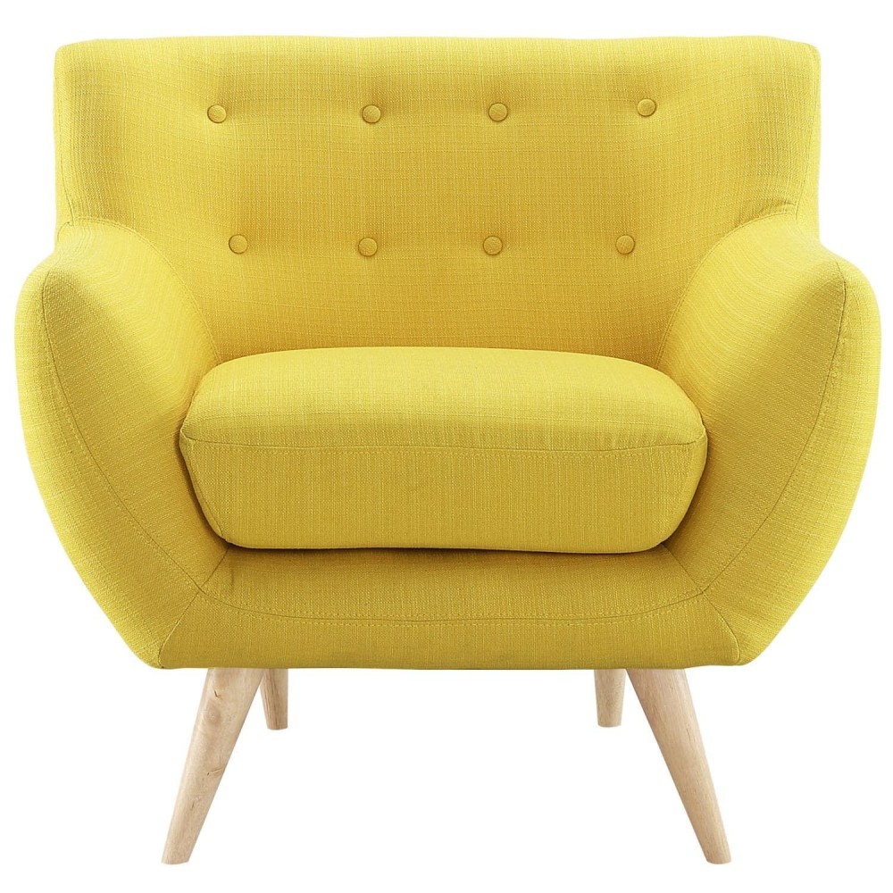 Plush Dual Cushion Armchair