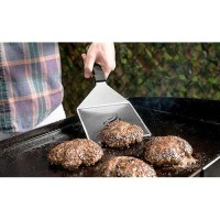 Blackstone 5047 Burger Spatula Heavy Duty Plastic Handle Large Stainless Steel Food Grade Flat Top Griddle Accessorieshamburger