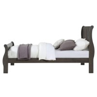Acme Louis Philippe Full Bed In Dark Gray