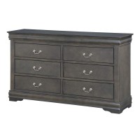 Acme Louis Philippe Dresser In Dark Gray