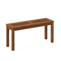 Furinno Fg181110-C Tioman Outdoor Backless Bench, Natural