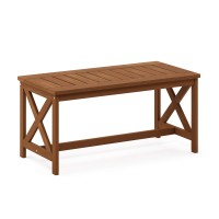 Furinno Fg18111 Tioman Coffee Table, X-Leg, Natural