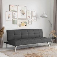 Serta Rane Convertible Sofa Bed Charcoal