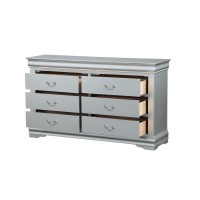Acme Louis Philippe Dresser In Platinum