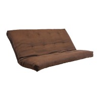 6000 276 Coil Hinged Queen Mattress Suede Chocolate