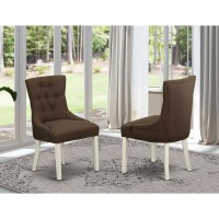 Dining Chair Linen White FRP2B19