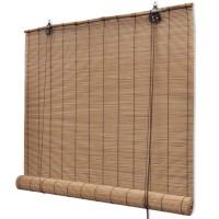 Brown Bamboo Roller Blinds 315 x 63 241326
