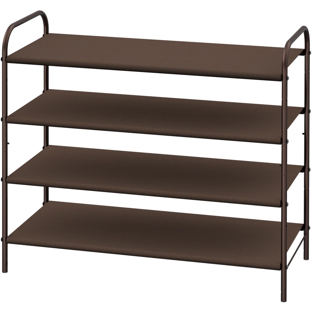 Simple Houseware 4Tier Shoe Rack Storage Organizer Bronze