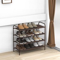 Simple Houseware 4Tier Shoe Rack Storage Organizer Bronze