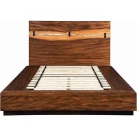 Winslow Storage Queen Bed Smokey Walnut and Coffee Bean