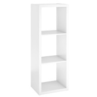 Closetmaid 4542 Decorative Open Back 3Cube Storage Organizer White