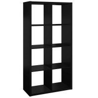 Closetmaid 4587 Decorative Open Back 8Cube Storage Organizer Black 4587