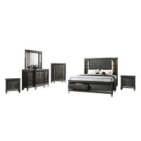 6PC Eastern King Bedroom Set