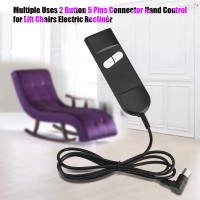Nikou Remote Hand Control with 2 Button 5 pin Connection for Okin Lift Chair Power Recliner