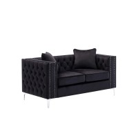 Lilola Home Lhf89714L Love Seats Black