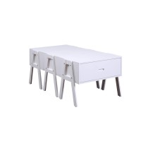 Acme Lonny Coffee Table In White