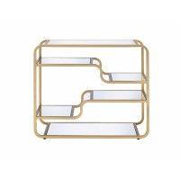 AcME Astrid Sofa Table in gold Mirror 81093D0102H7c0FX