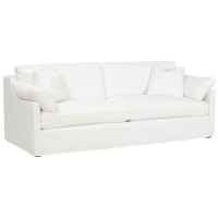 Lena 94 Slope Arm Slipcover Sofa