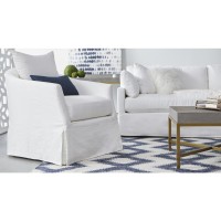 Lena 94 Slope Arm Slipcover Sofa