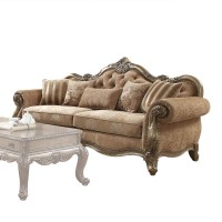 Acme Furniture Upholstered Sofas, Vintage Oak