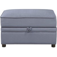 Acme Furniture Sofa, Gray Velvet