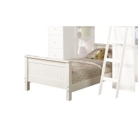 Acme Furniture Wooden Twin Size Bed White