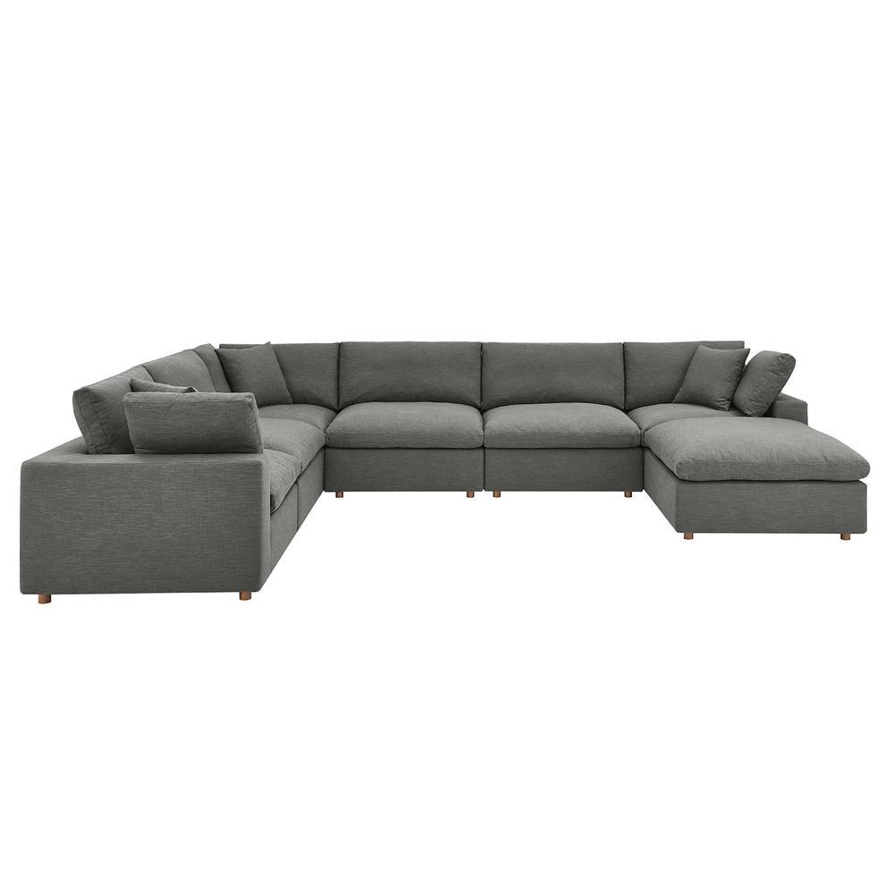 Commix Down Filled Overstuffed 7Piece Sectional Sofa