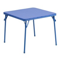 Emma + Oliver Kids Blue Folding Table Daycare Classroom
